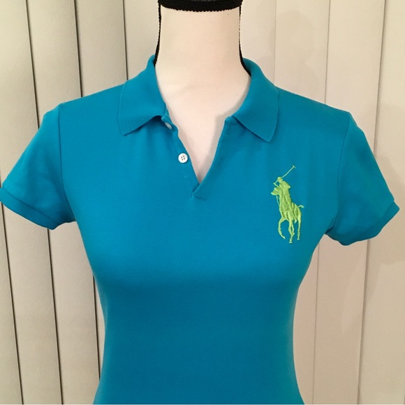 Ralph Lauren Tops - Ralph Lauren polo blue short sleeve blouse
